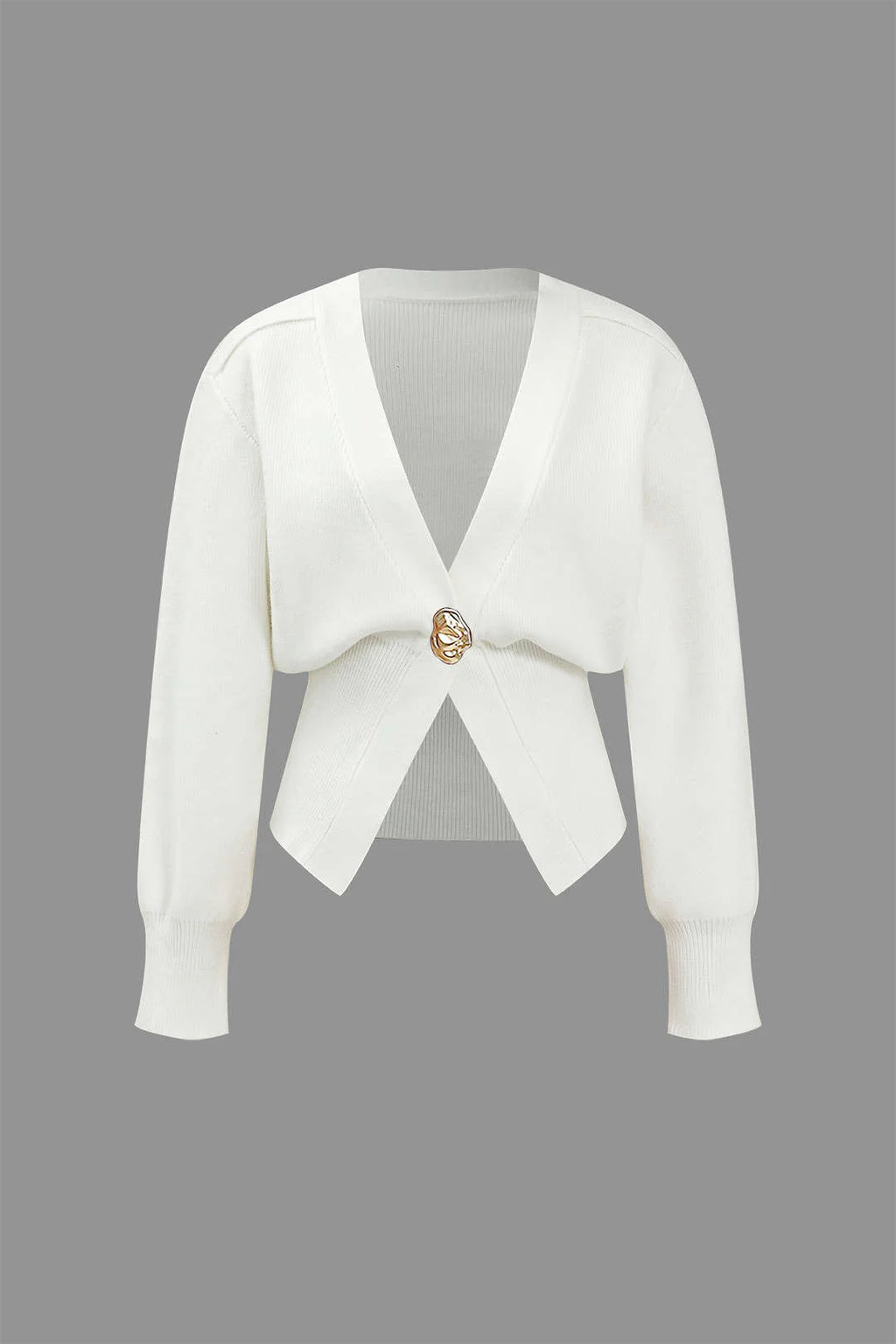 Cardigan à col en V