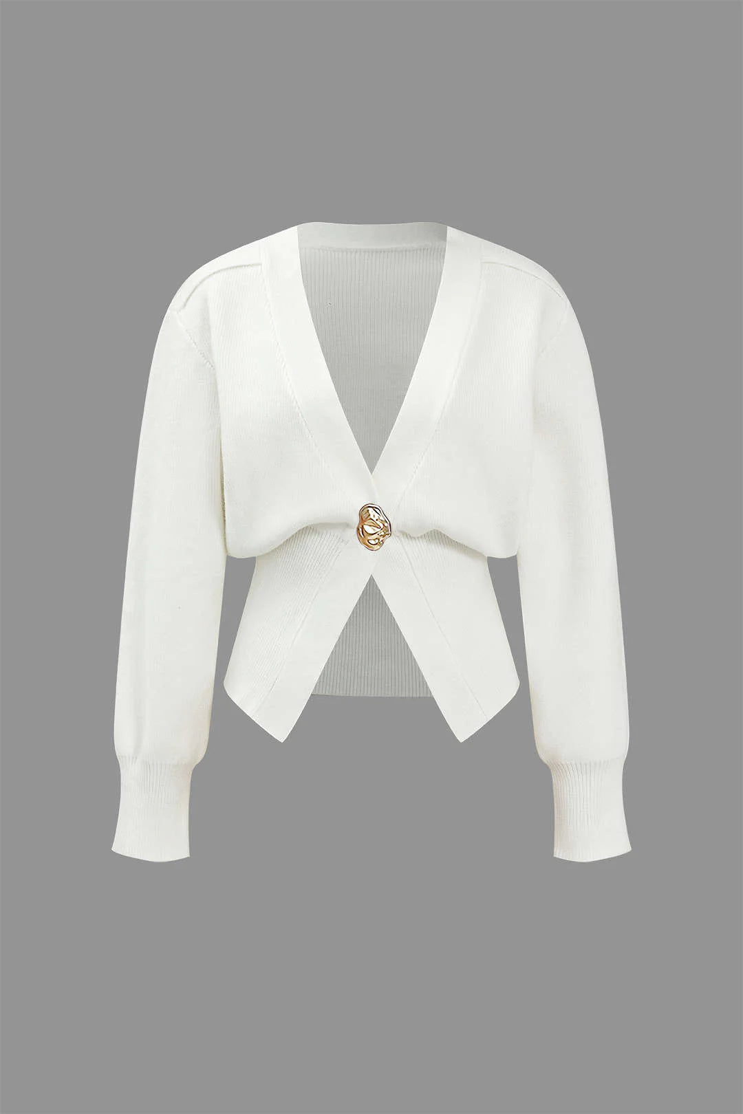 Cardigan à col en V