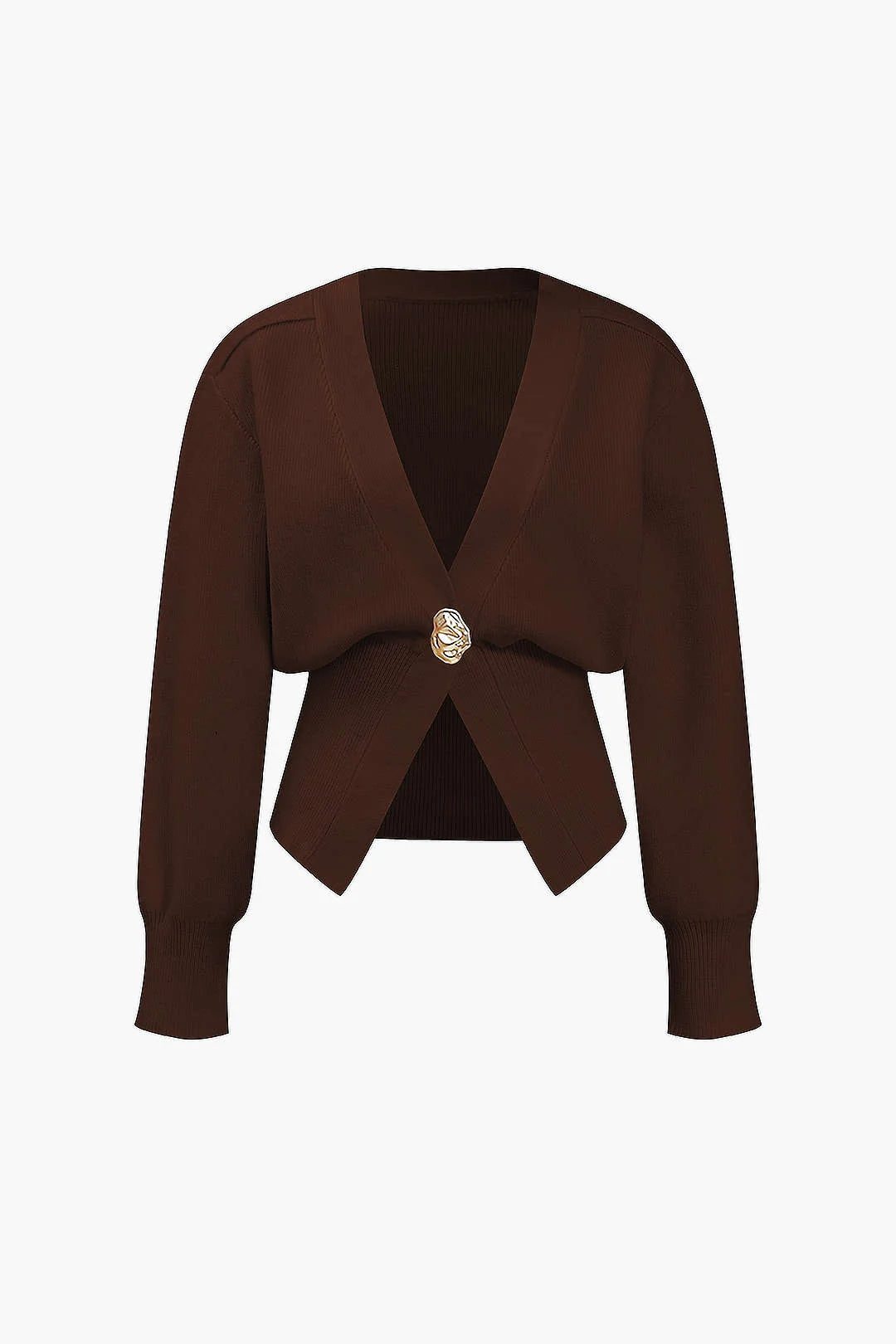 Cardigan à col en V