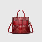 Elva Sac Carré en Cuir Véritable - ComfySweet