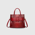 Elva Sac Carré en Cuir Véritable - ComfySweet
