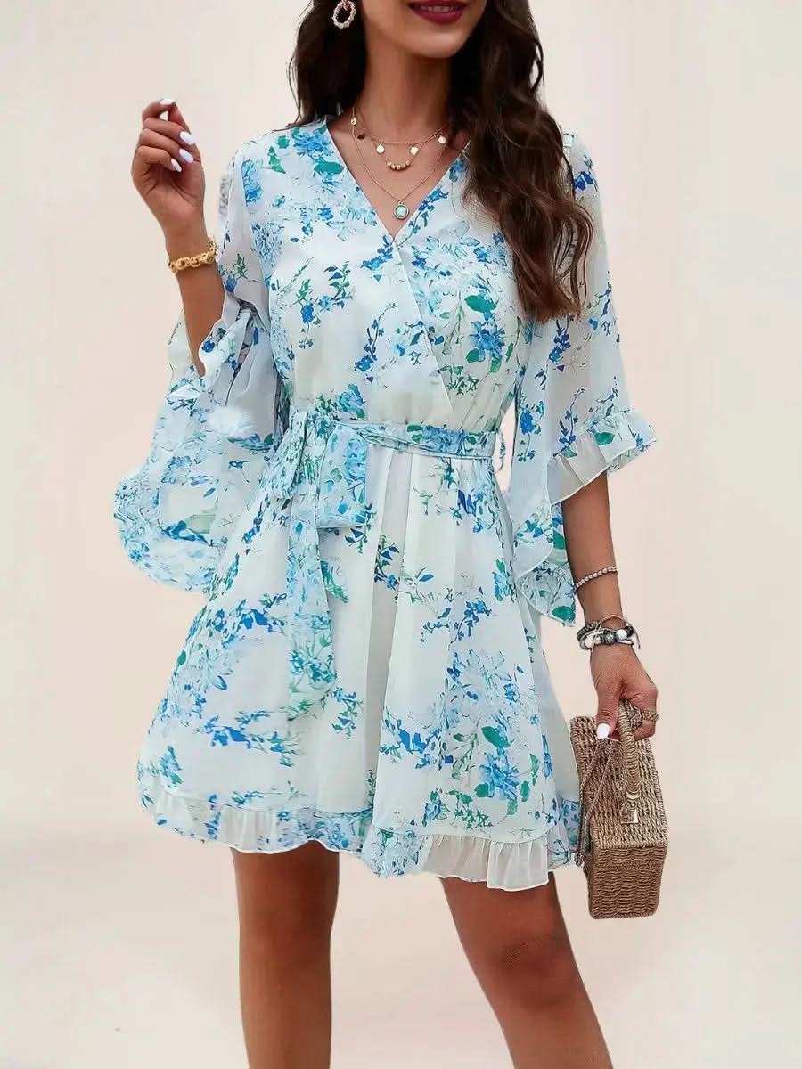 Emma Robe Portefeuille Bohème - ComfySweet