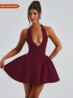 Evania Robe Mini Dos - Nu Patineuse - ComfySweet