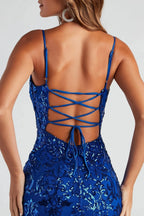 Taelya Mini Robe Sequins