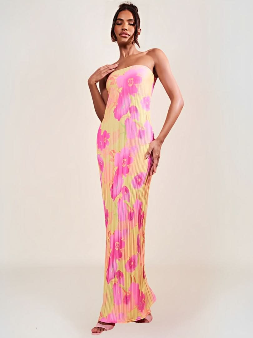 Hélia Robe Tube Bohème - ComfySweet