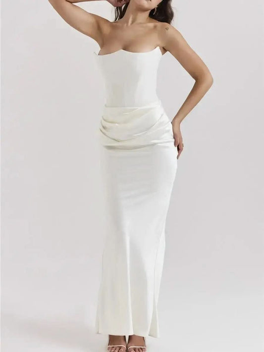 Iris Robe Longue Bustier - ComfySweet