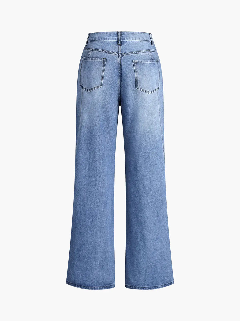 Jean Droit Casual taille haute - jean