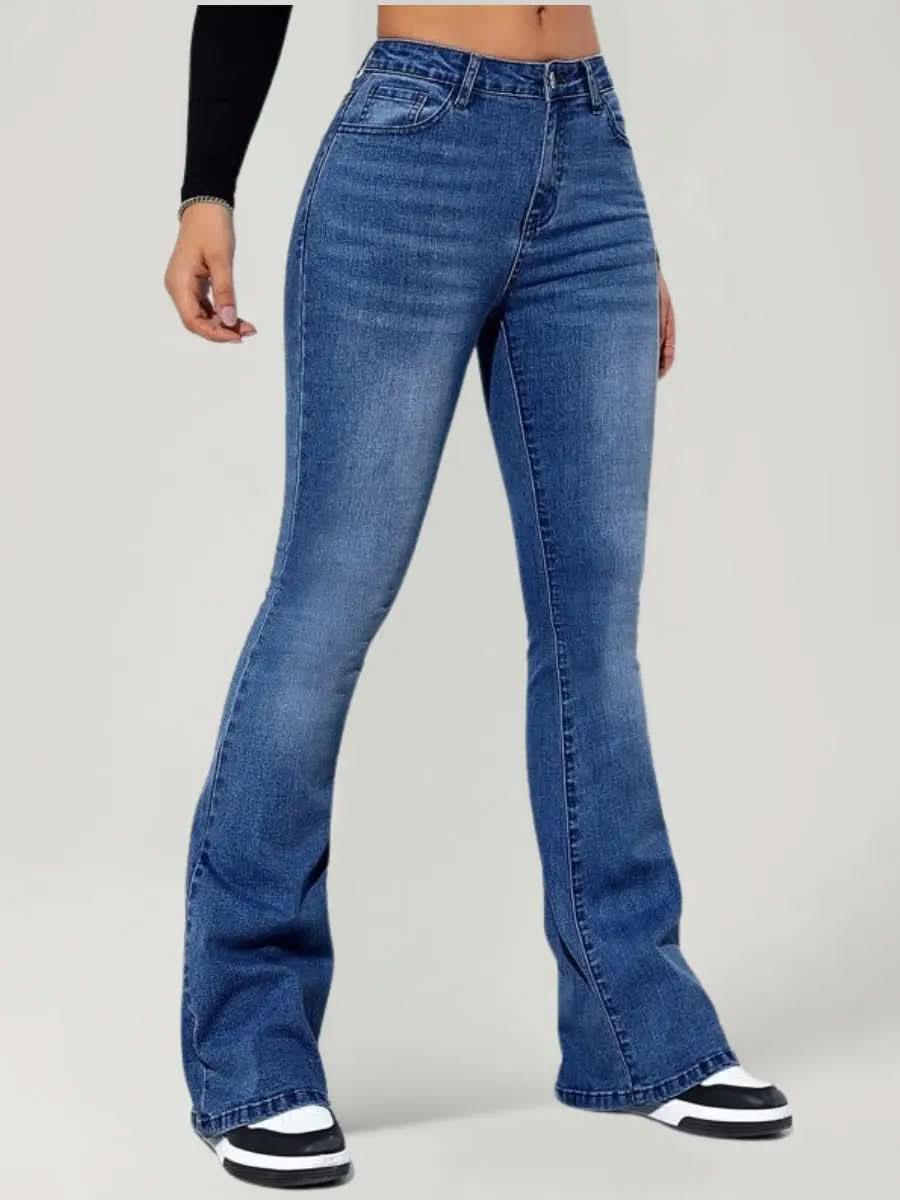 Jean Évasé Classique Taille Sculptante - ComfySweet