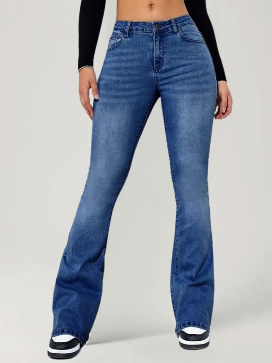 Jean Évasé Classique Taille Sculptante - ComfySweet