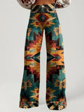 Jean Large Taille Haute Motifs Aztèque - ComfySweet