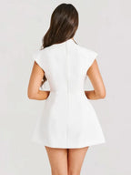 Louane Robe Mini Blanche - ComfySweet