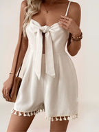 Nerissa Combishort Bohème Bustier Nœud - ComfySweet