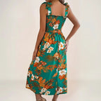 Noélia Robe Midi Bohème - ComfySweet