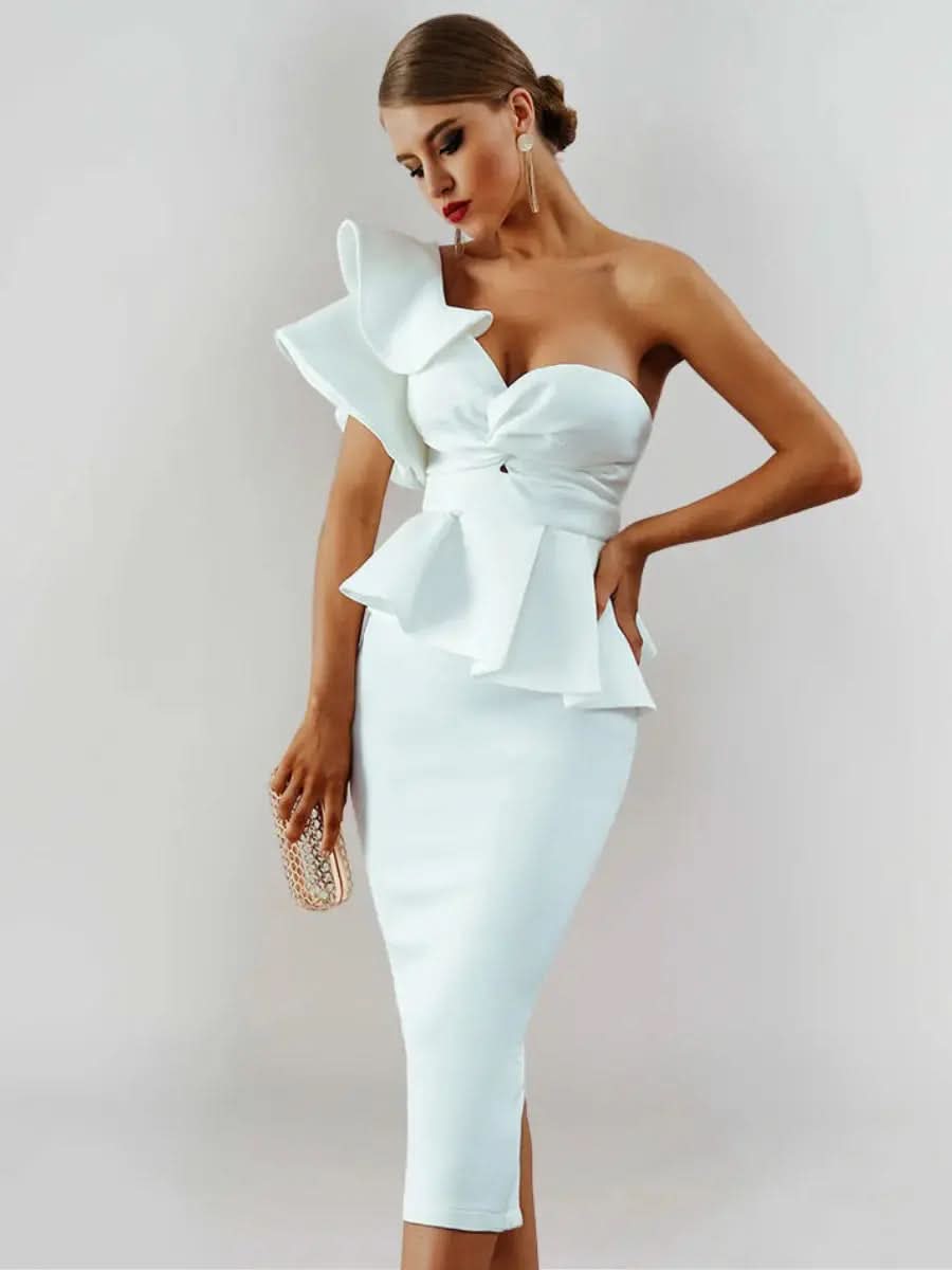 Ophélia Robe Midi Bustier - ComfySweet