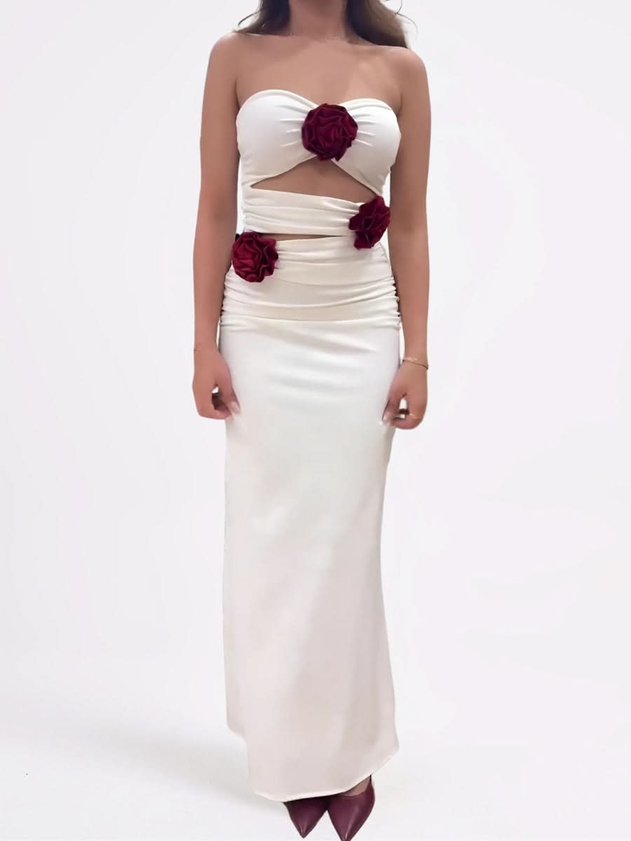 Orsina Robe Longue Bustier - ComfySweet