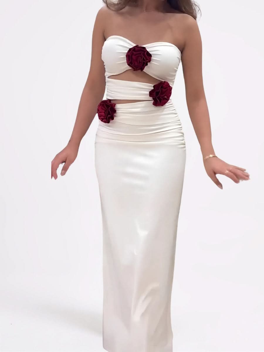 Orsina Robe Longue Bustier - ComfySweet