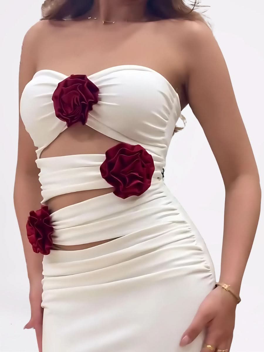 Orsina Robe Longue Bustier - ComfySweet