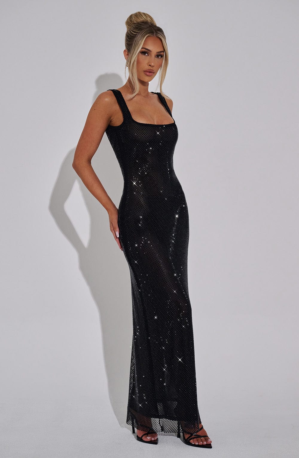 Nalia Robe Maxi Sequins