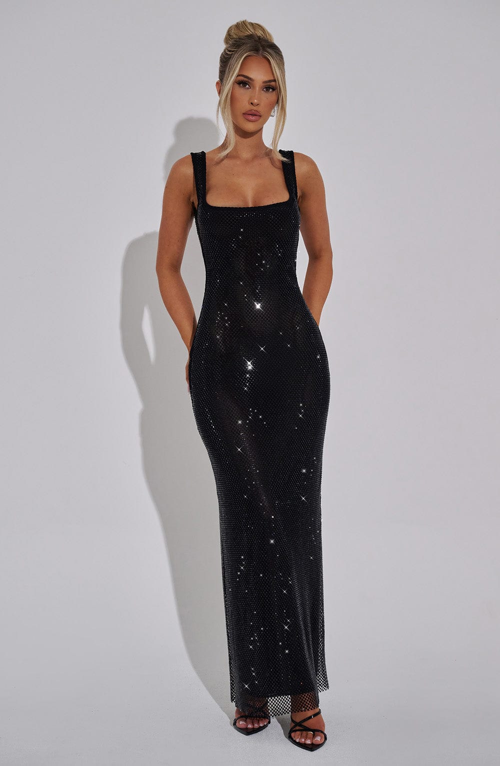 Nalia Robe Maxi Sequins