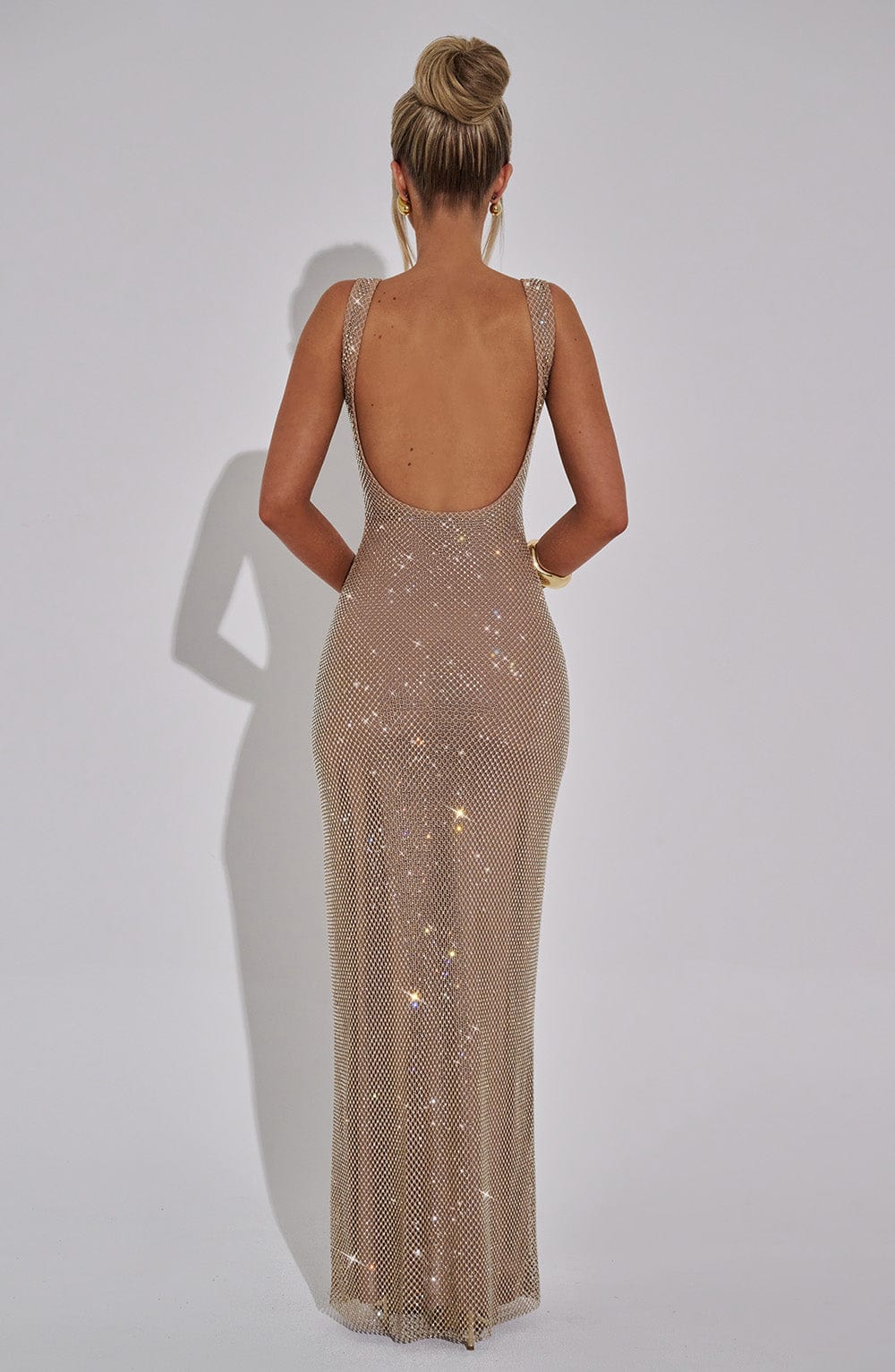 Nalia Robe Maxi Sequins