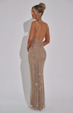 Nalia Robe Maxi Sequins