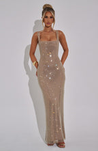 Nalia Robe Maxi Sequins
