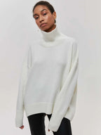 Pull col roulé oversize - pul