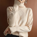 Pull Maille Texturée - Beige / S - pull