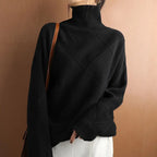 Pull Maille Texturée - Noir / S - pull
