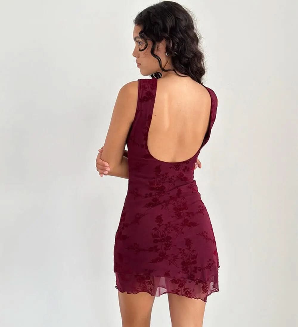 Ruby Robe Mini Brodée - ComfySweet