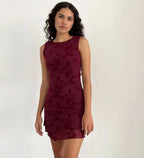 Ruby Robe Mini Brodée - ComfySweet