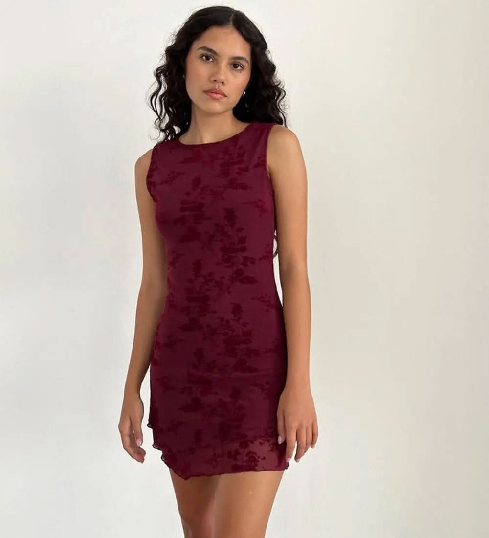 Ruby Robe Mini Brodée - ComfySweet