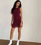 Ruby Robe Mini Brodée - ComfySweet