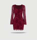 Scarlett Robe Mini Dentelle - ComfySweet