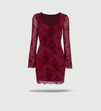 Scarlett Robe Mini Dentelle - ComfySweet