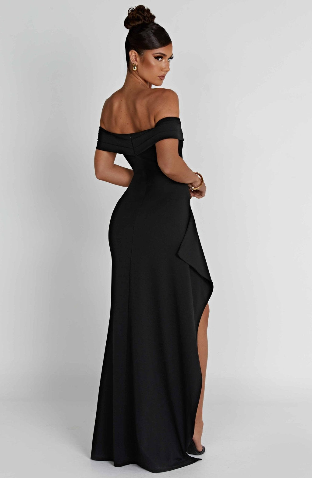 Siana Robe Maxi Bardot - ComfySweet