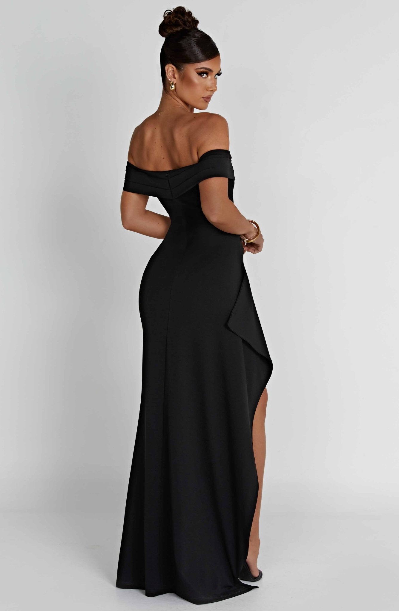 Siana Robe Maxi Bardot - ComfySweet