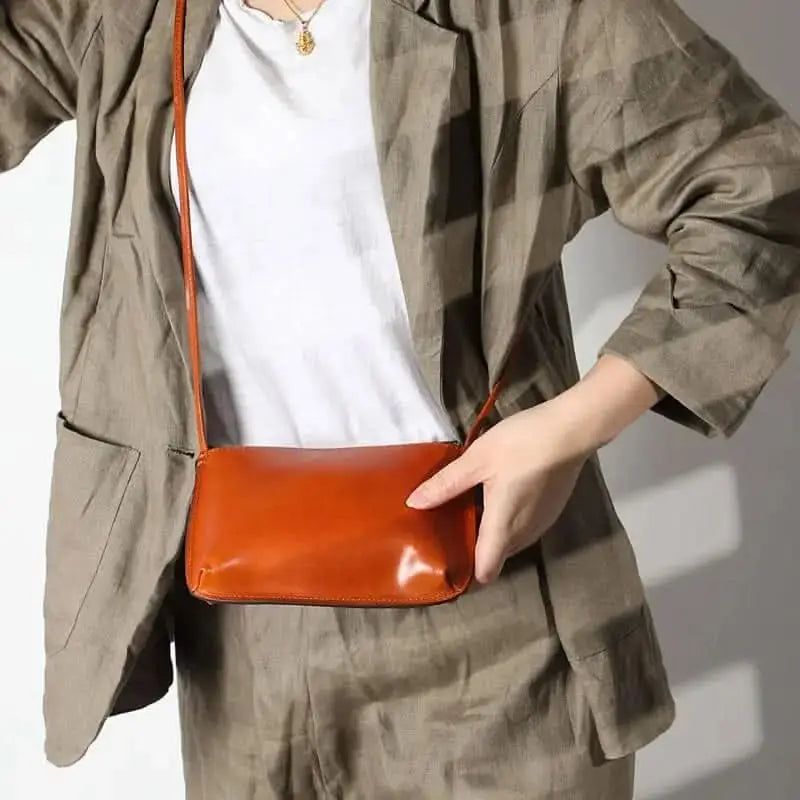 Siena Sac Baguette Vintage Cuir - ComfySweet