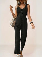 Syra Combinaison Casual - Chic Plissée - ComfySweet