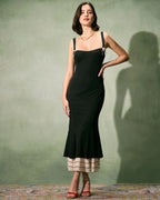 Robe Longue Encolure Cœur