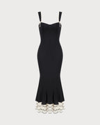 Robe Longue Encolure Cœur