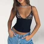 Top Bustier Dentelle Florale - ComfySweet