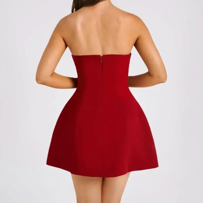 Zélina Robe Courte Bustier - ComfySweet