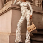 Zyra Combinaison Dentelle Florale Premium - ComfySweet